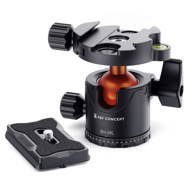 K&F Concept Tripod Ball Head with 1/4" Quick Release Plate