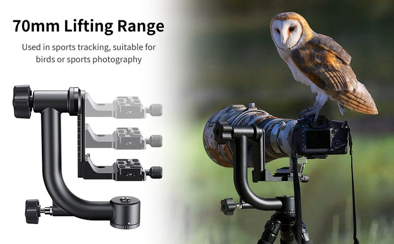 K&F Concept 360 Degree Panoramic Gimbal Tripod Head