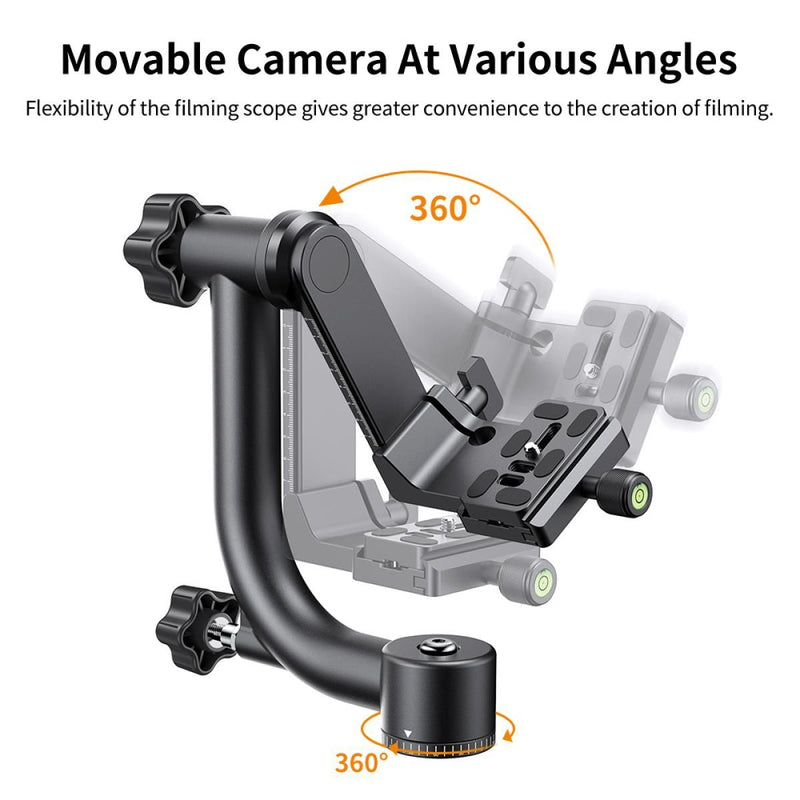 K&F Concept 360 Degree Panoramic Gimbal Tripod Head