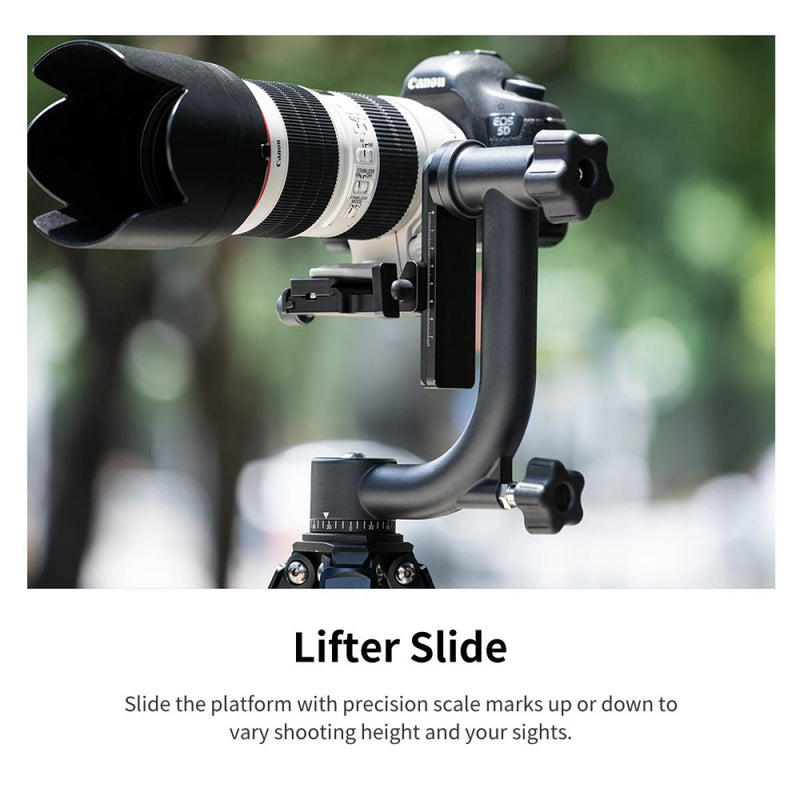 K&F Concept 360 Degree Panoramic Gimbal Tripod Head