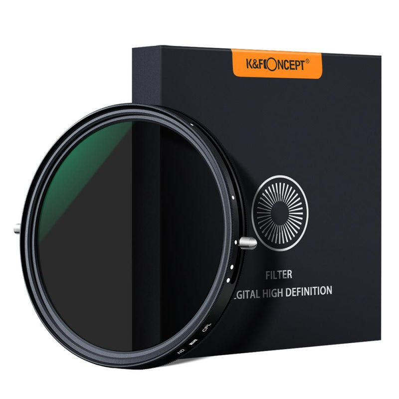 K&F Concept 82mm Nano L CPL+Variable Fader NDX ND2~ND32