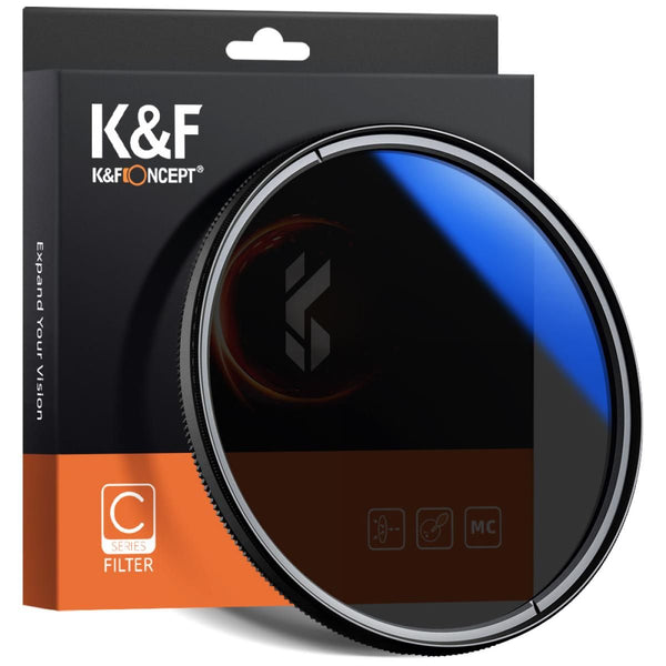 K&F Concept 72MM Ultra-Slim Blue Multi-Coated MCCPL Filter