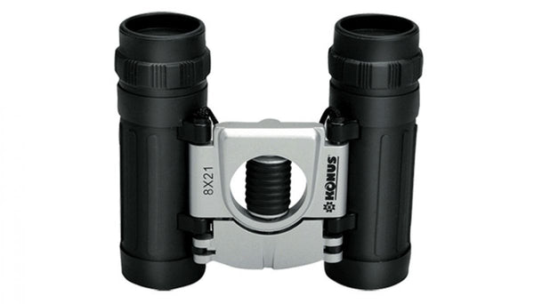 Konus 2007 BASIC 8x21 Compact Binocular (Ruby Coating)