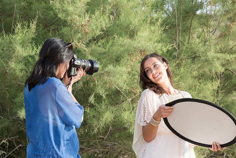 Lastolite Collapsible Reflector 50cm Sunlite/Soft Silver