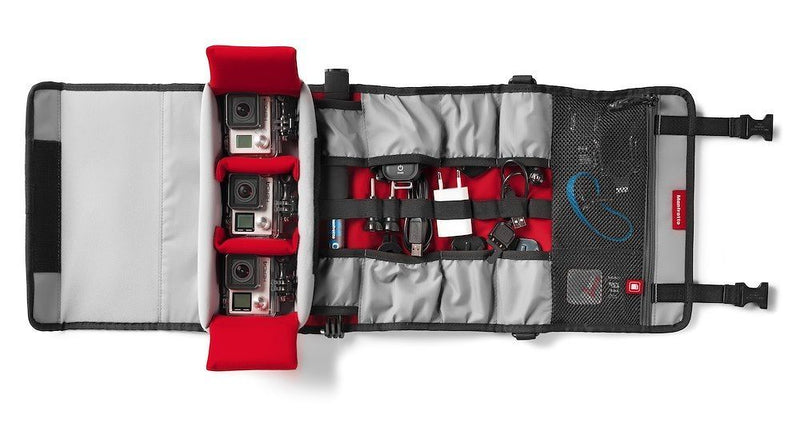 Manfrotto Off Road Stunt Roll Organiser for Action Cameras