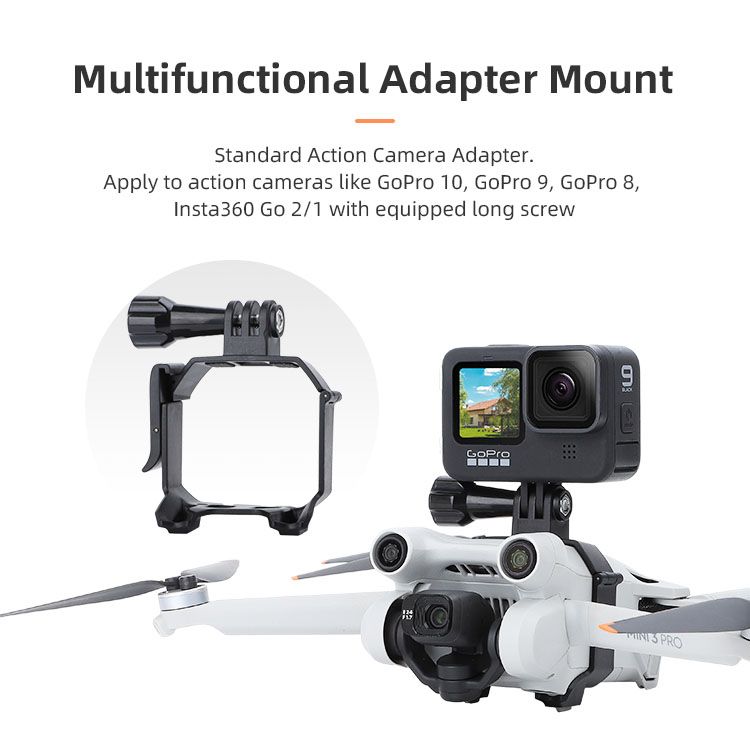 Sunnylife Sports Camera Mount for Mini 3 Pro