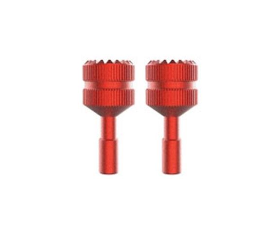 Sunnylife Aluminum Alloy Joysticks for DJI RC (Red)