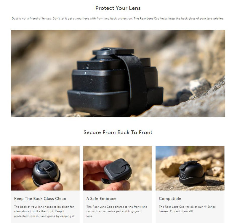 Moment T-Series Rear Lens Cap