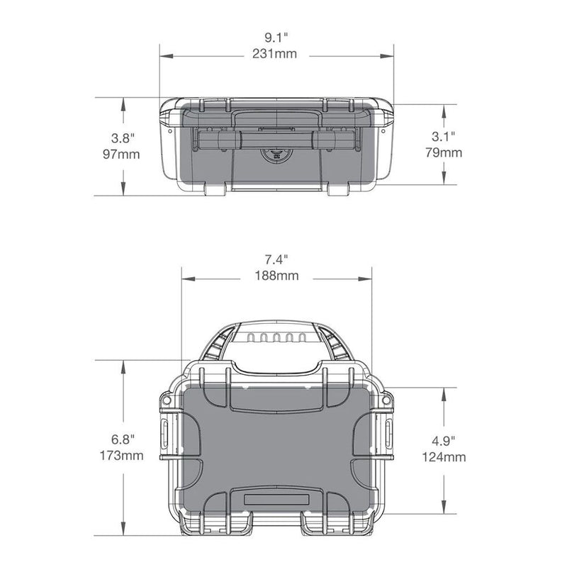 Nanuk 903 Case Empty (Black)