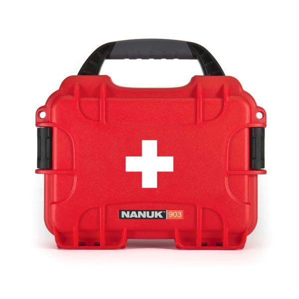 Nanuk Case 903 with First Aid Logo (Red)