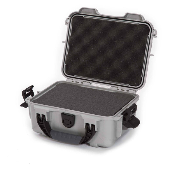 Nanuk 904 Case with Cubed Foam (Silver)