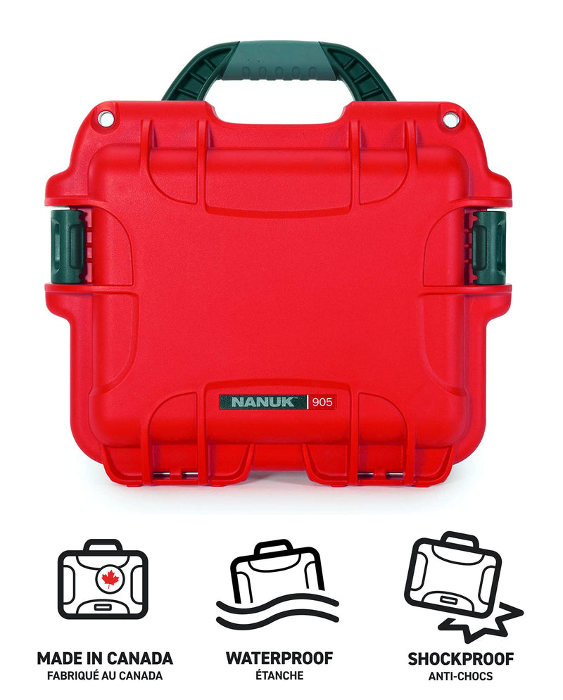 Nanuk 905 Case Empty (Red)