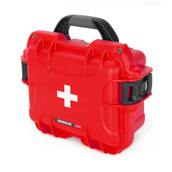 Nanuk Case 905 with First Aid Logo (Red)