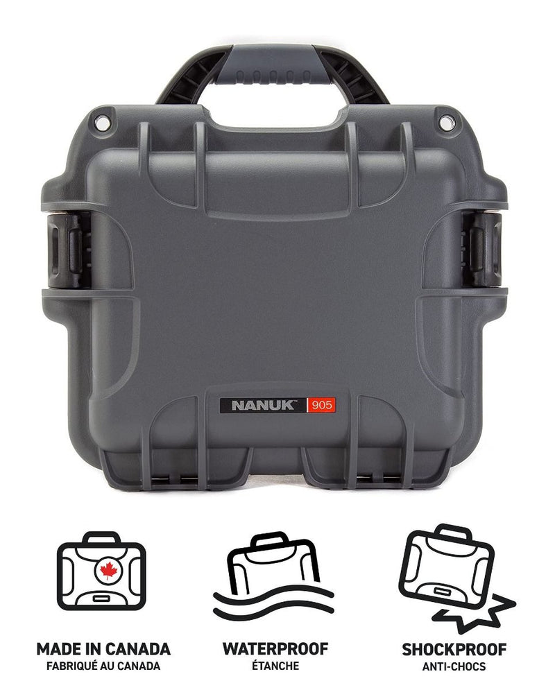 Nanuk 905 Case for Sennheiser EW/Sony or UWP/Senal System (Graphite)