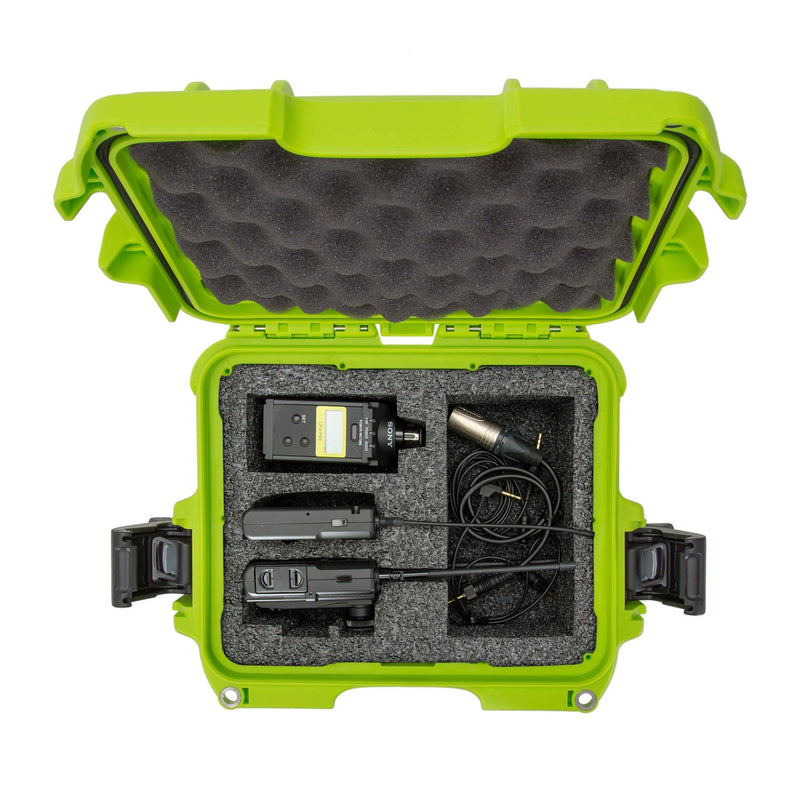 Nanuk 905 Case for Sennheiser EW/Sony or UWP/Senal System (Lime)