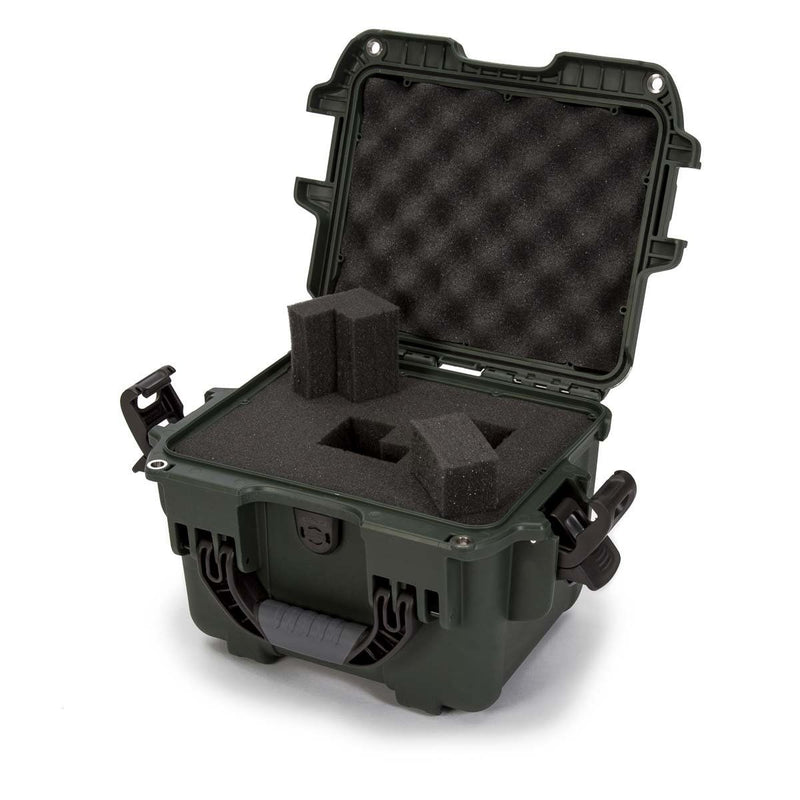 Nanuk 908 Case with Cubed Foam (Olive)