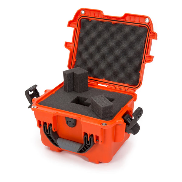 Nanuk 908 Case with Cubed Foam (Orange)