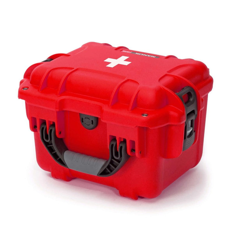 Nanuk 908 Case with First Aid Logo (Red)