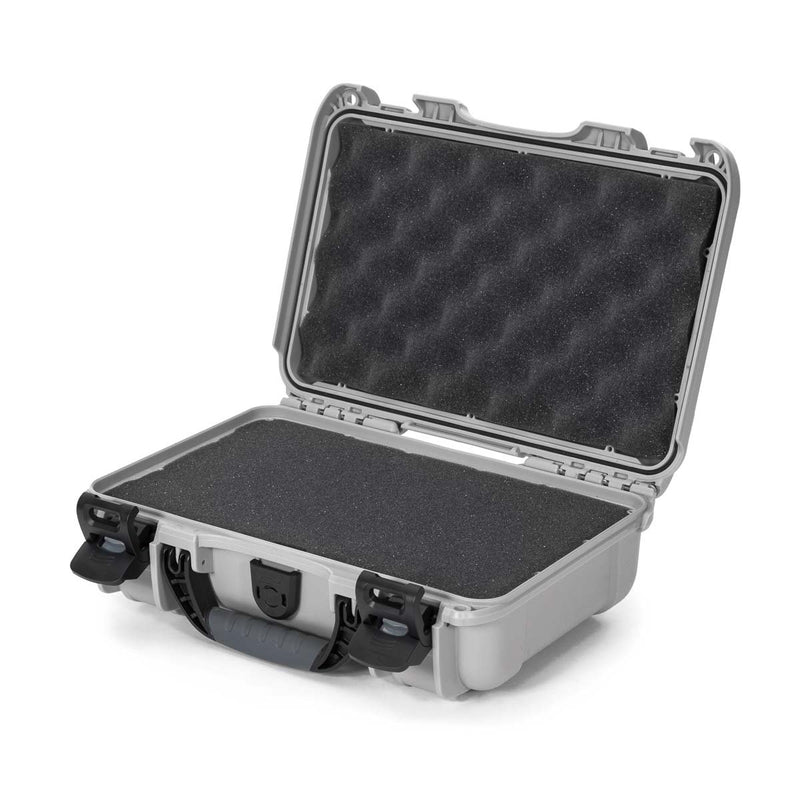 Nanuk 909 Case with Cubed Foam (Silver)