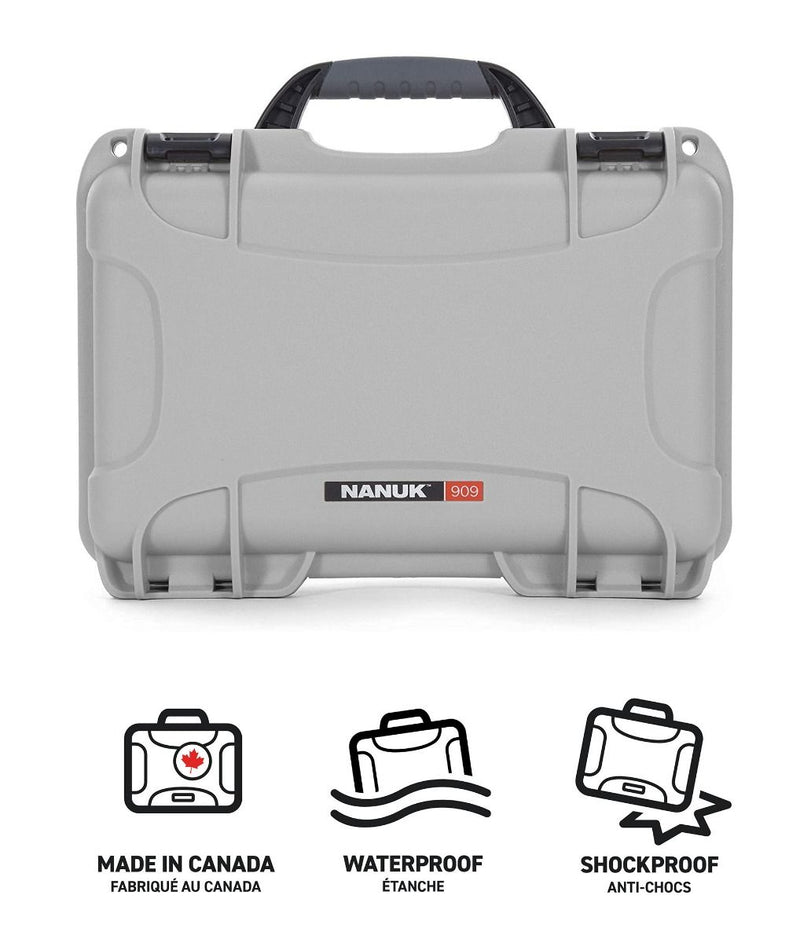 Nanuk 909 Case for Osmo Action (Silver)