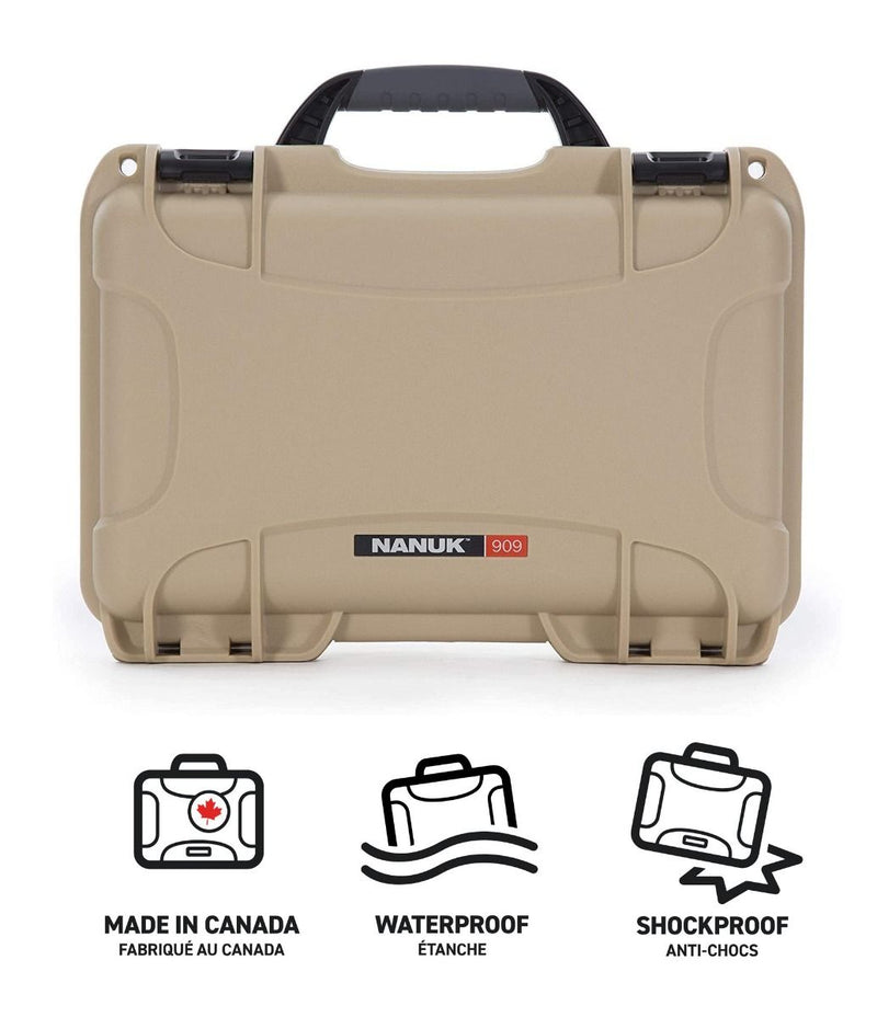 Nanuk 909 Case for Osmo Action (Tan)