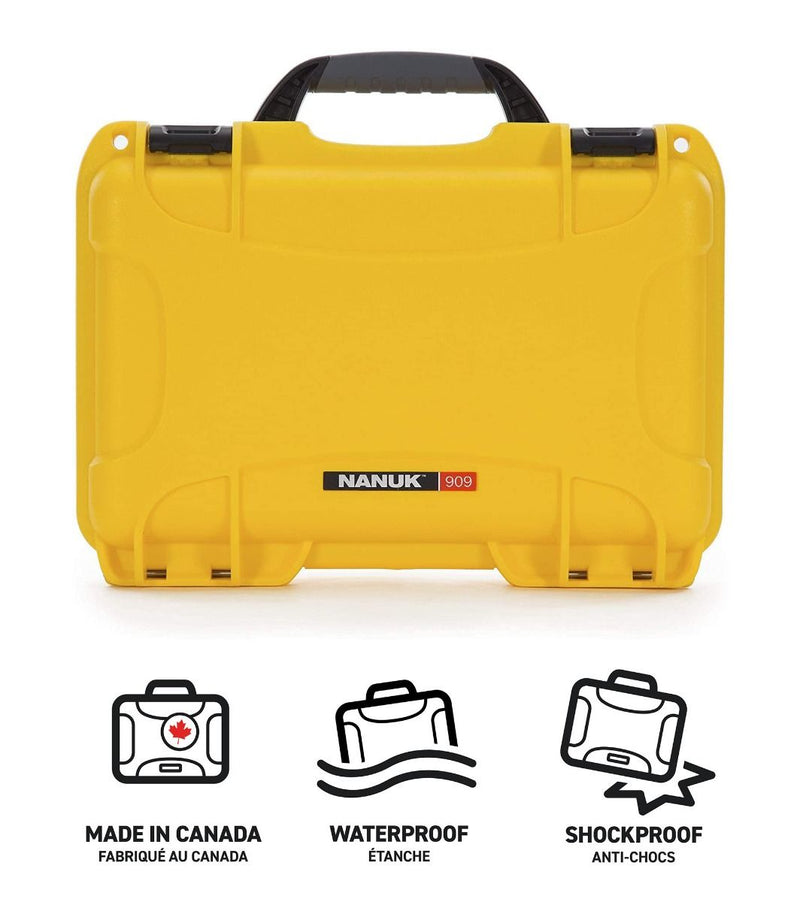 Nanuk 909 Case for Osmo Action (Yellow)