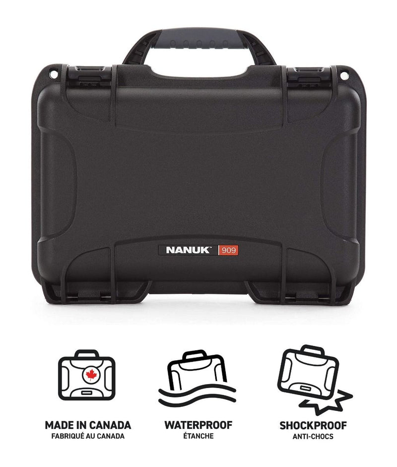 Nanuk 909 Gun Case for Glock (Black)