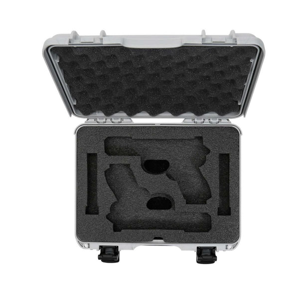 Nanuk 910 Gun Case for Glock (Silver)