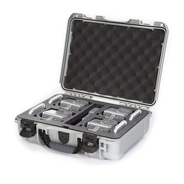 Nanuk 910 Case for (4 sets) GoPro HERO9/HERO10 (Silver)