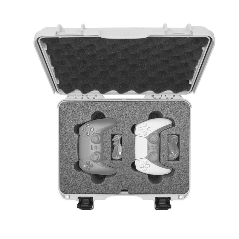 Nanuk 910 Case for (2x) PS5 Controllers (Silver)