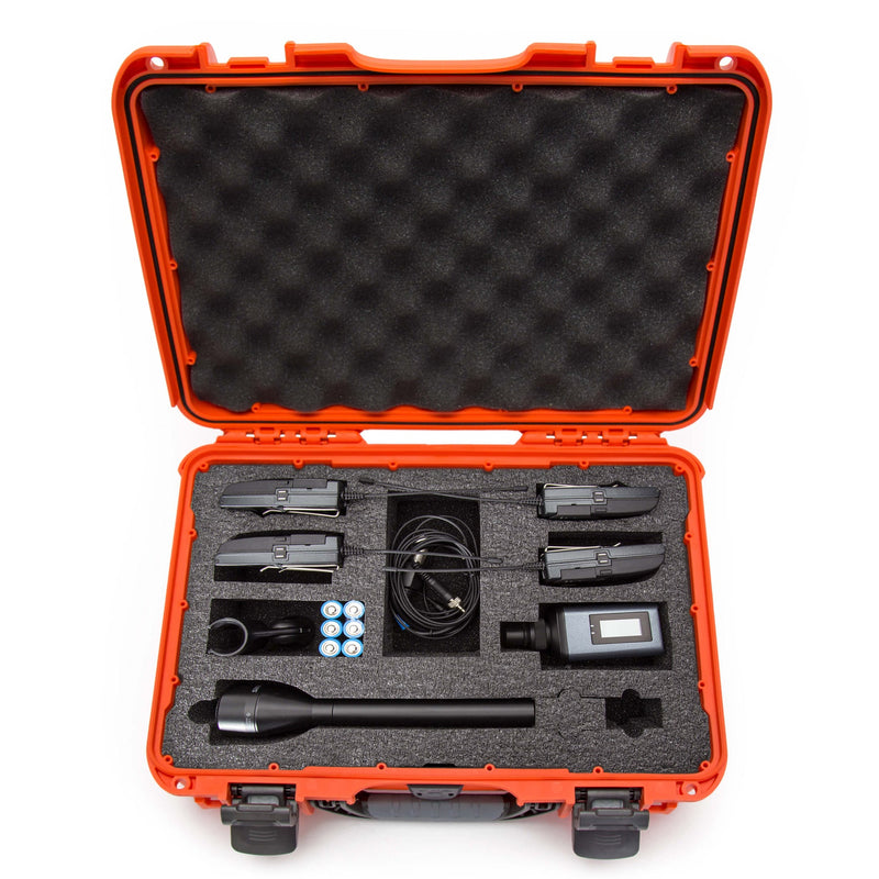 Nanuk 910 Case for Sennheiser ENG or Senal System (Orange)