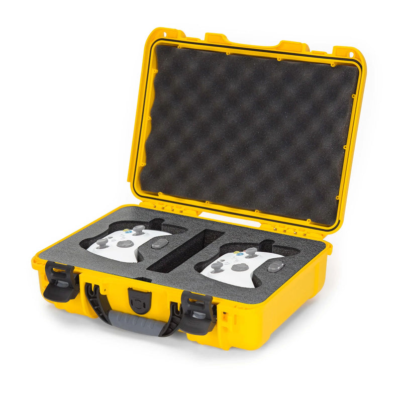 Nanuk 910 Case for 2 XBOX Controllers (Yellow)