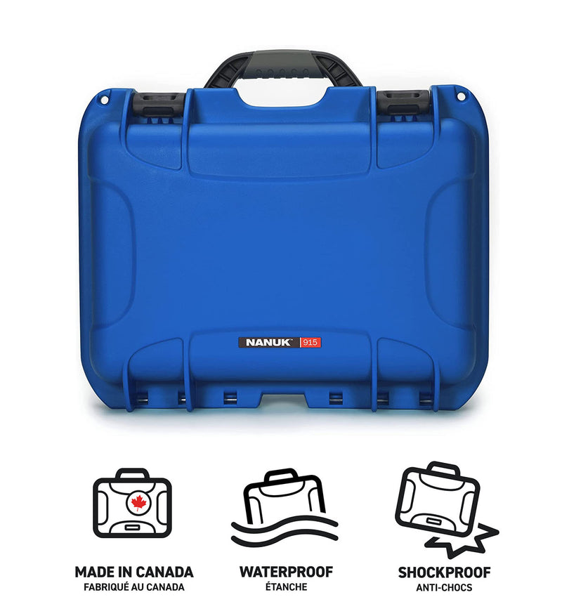 Nanuk 915 Case Empty (Blue)