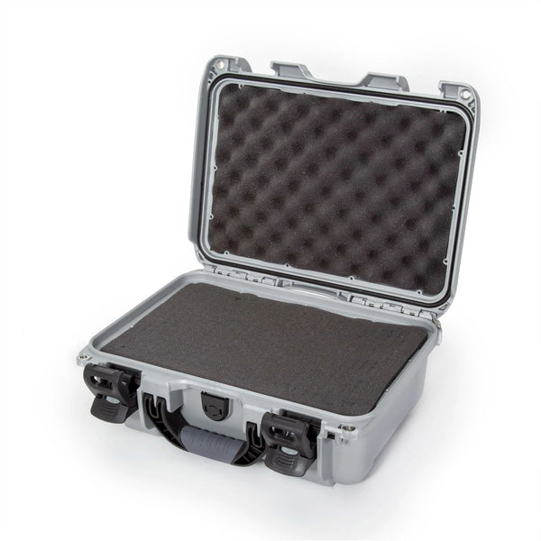 Nanuk 915 Case with Cubed Foam (Silver)