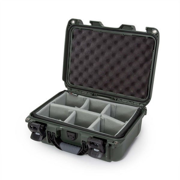 Nanuk 915 Case with Padded Divider (Olive)