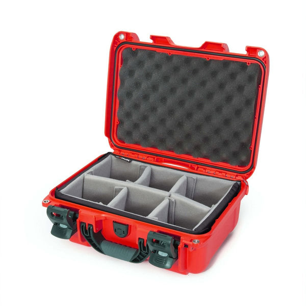 Nanuk 915 Case with Padded Divider (Red)