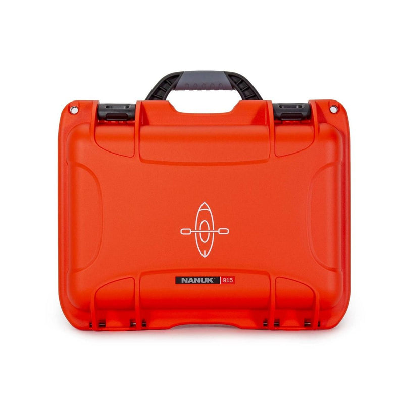 Nanuk 915 Case with Kayak Logo (Orange)