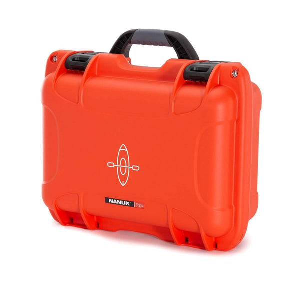 Nanuk 915 Case with Kayak Logo (Orange)