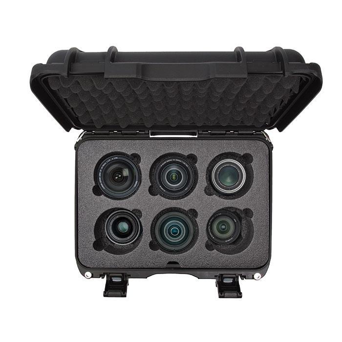 Nanuk 918 Case for 6 Camera Lens (Black)