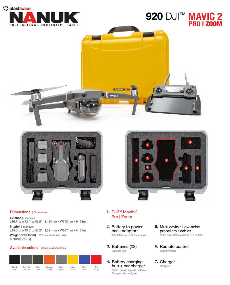 Nanuk best sale 920 mavic