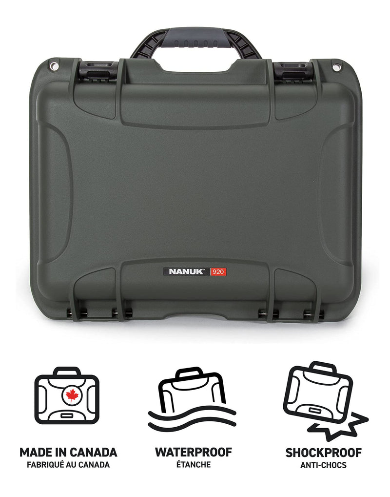 Nanuk 920 Case for DJI Mini 2 and Smart Controller (Olive)