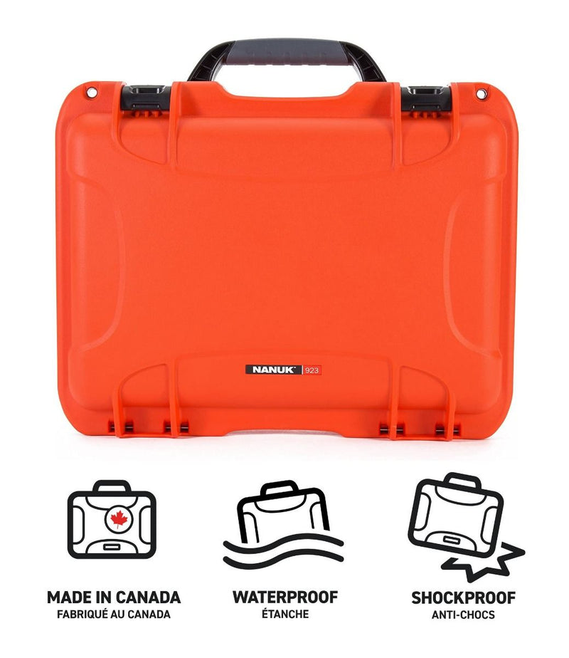 Nanuk 923 Case for Blackmagic Design ATEM Mini Extreme ISO (Orange)