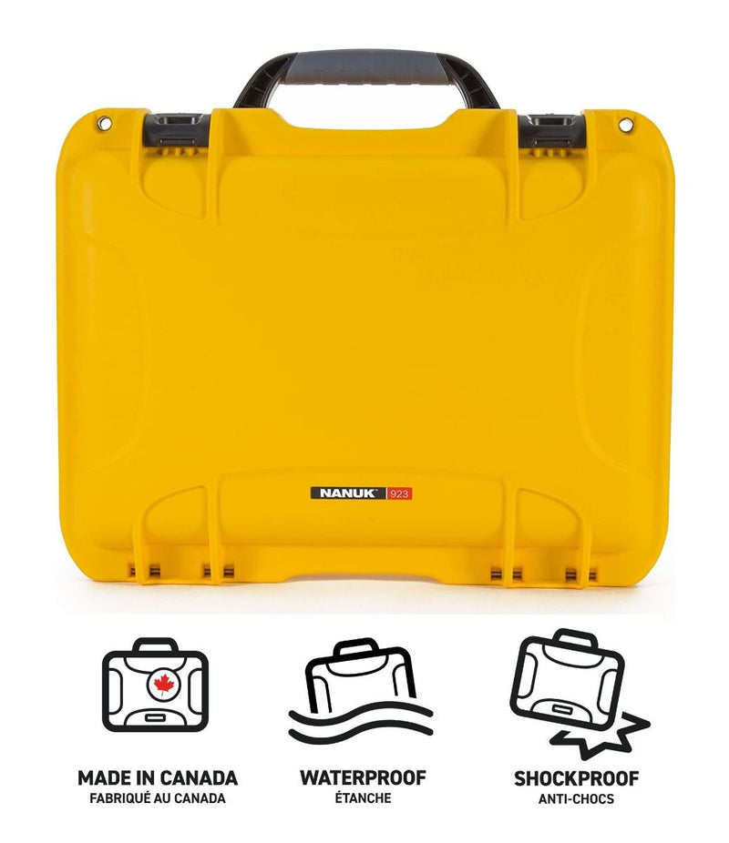 Nanuk 923 Case for Blackmagic Design ATEM Mini Extreme ISO (Yellow)