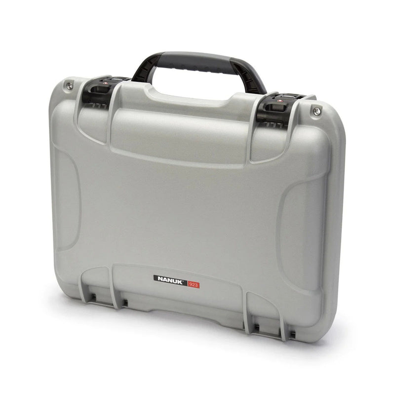 Nanuk 923 Case with Cubed Foam (Silver)