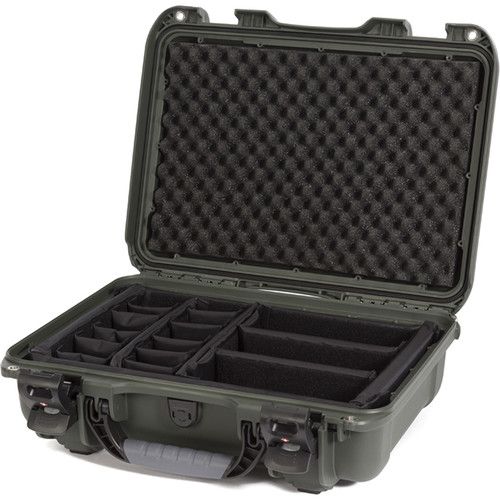 Nanuk 923 Case with Padded Divider (Olive)