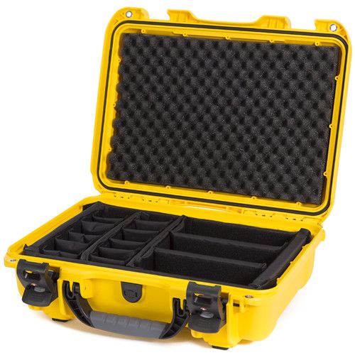 Nanuk 923 Case with Padded Divider (Yellow)