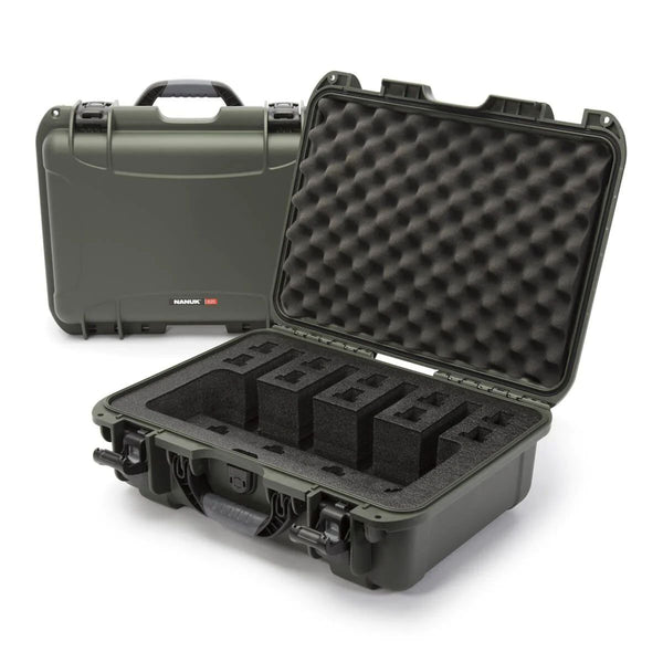 Nanuk 925 Case for 4UP Pistols (Olive)