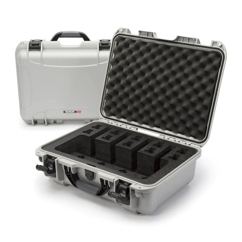 Nanuk 925 Case for 4UP Pistols (Silver)