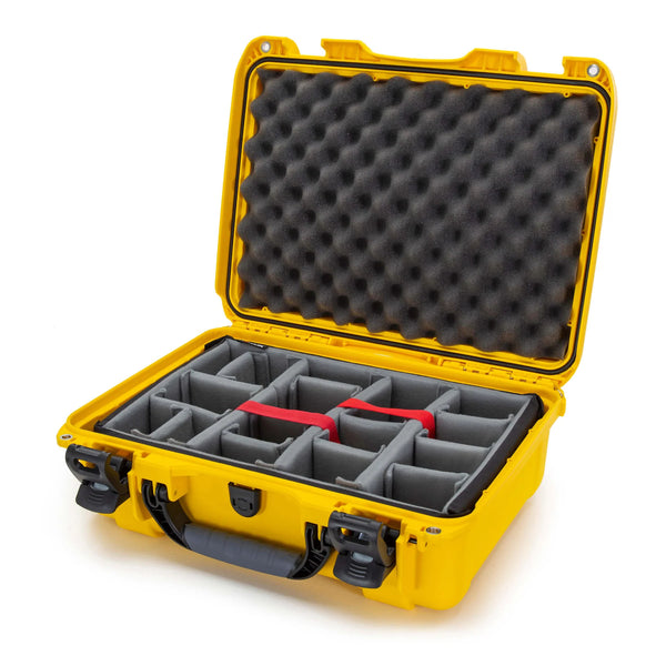 Nanuk 925 Case with Padded Divider (Yellow)