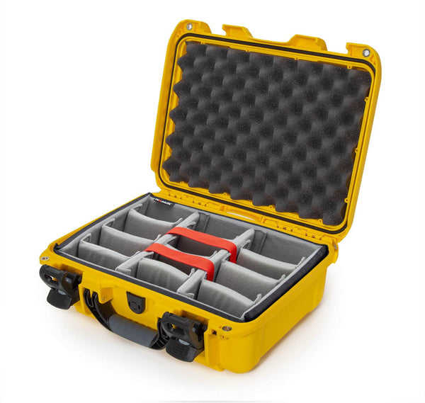 Nanuk 920 Case with Padded Divider (Yellow)